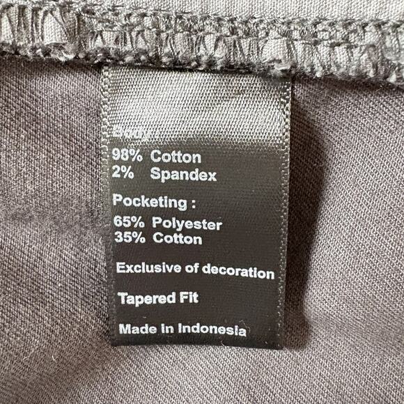 Flint and Tinder Men’s Gray Chino Pants Size 40x30 (Fit 40x30.5) Tapered Fit - Picture 11 of 15